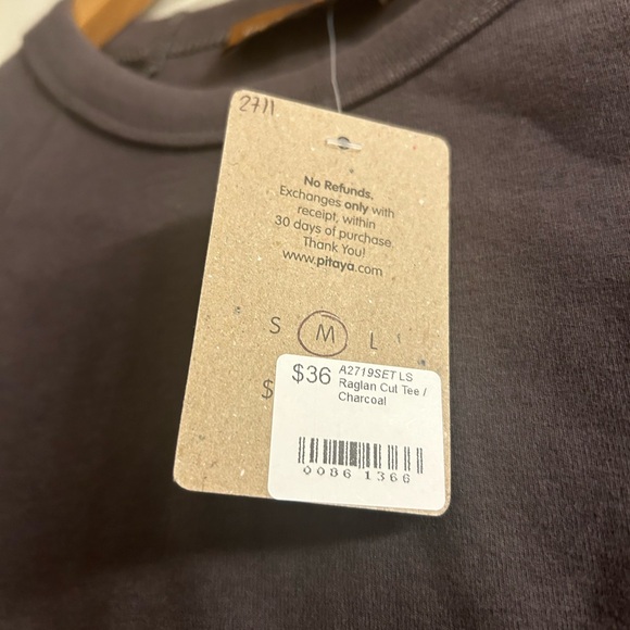 Pitaya Gray Long Sleeve Tee - Picture 4 of 5